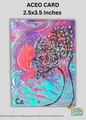 Mini Art - ACEO Card - Colorful Tree Abstract