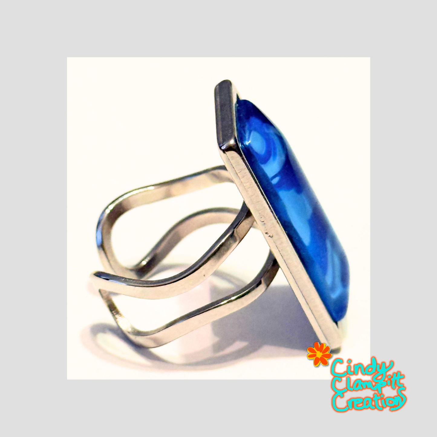 Ring – Ocean Blue