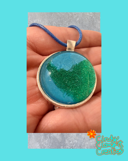 Blue Planet Necklace