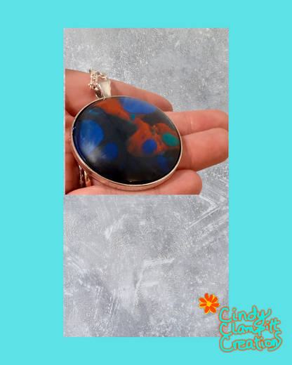 Dark Swirls Necklace 3