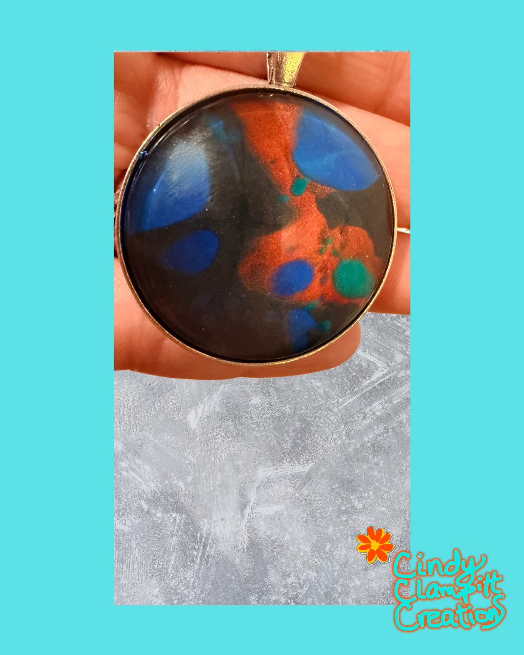 Dark Swirls Necklace 3
