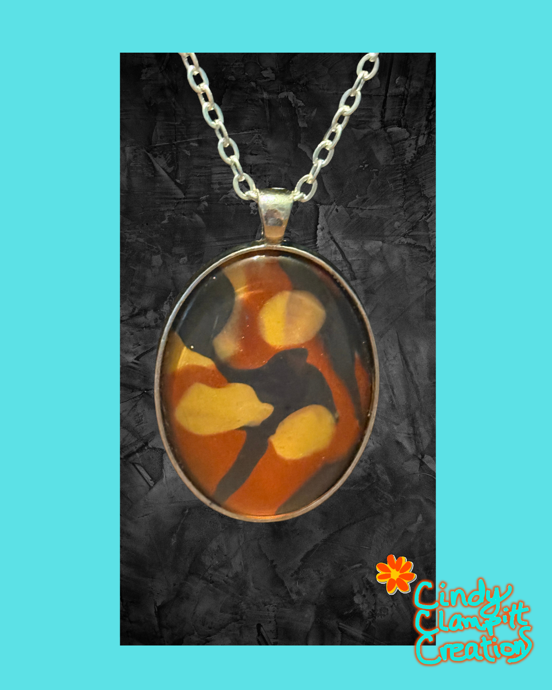 Gold and Brown Necklace