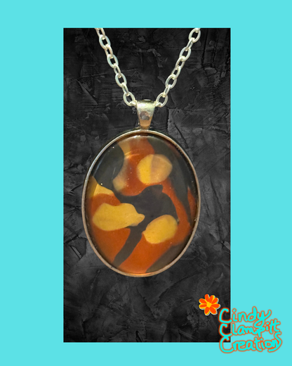 Gold and Brown Necklace