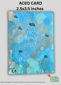 Mini Art - ACEO Card - Blue Abstract