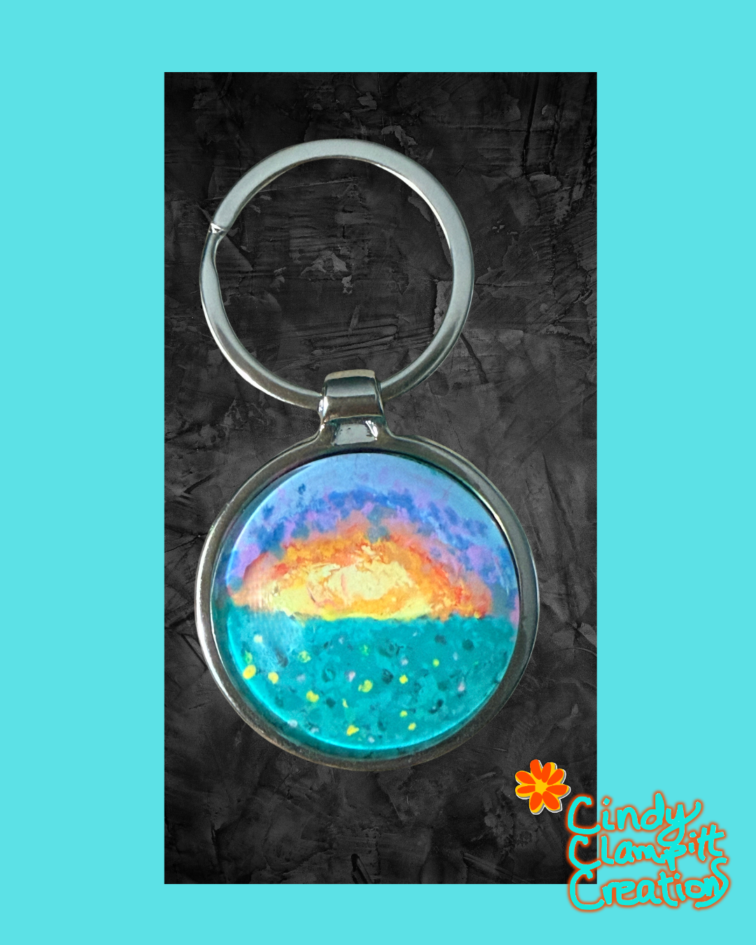 Sunrise Keychain 1