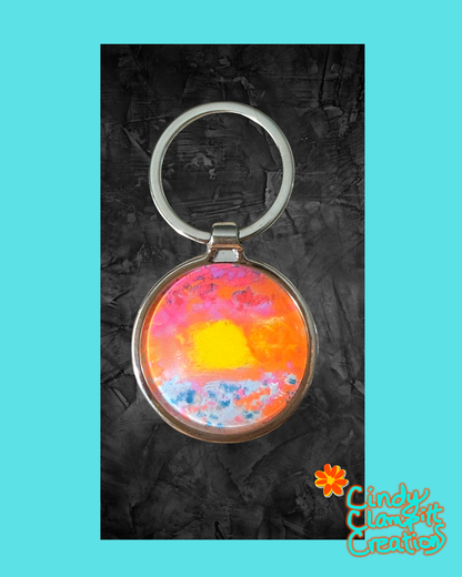 Sunset Keychain