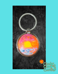 Sunset Keychain