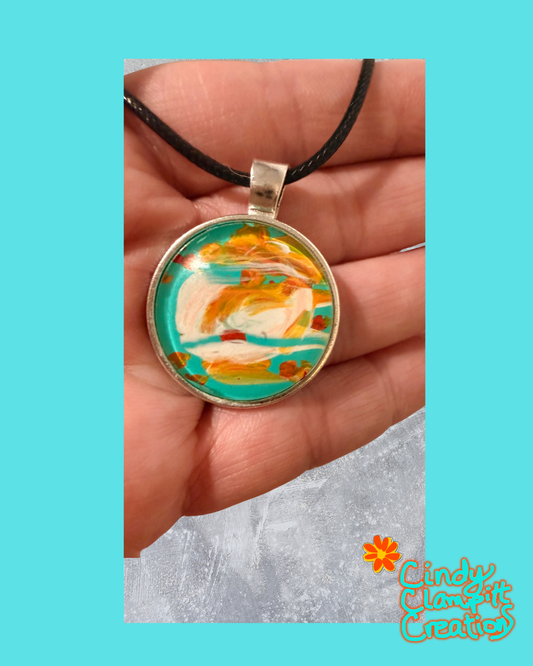 Spring Scene Necklace