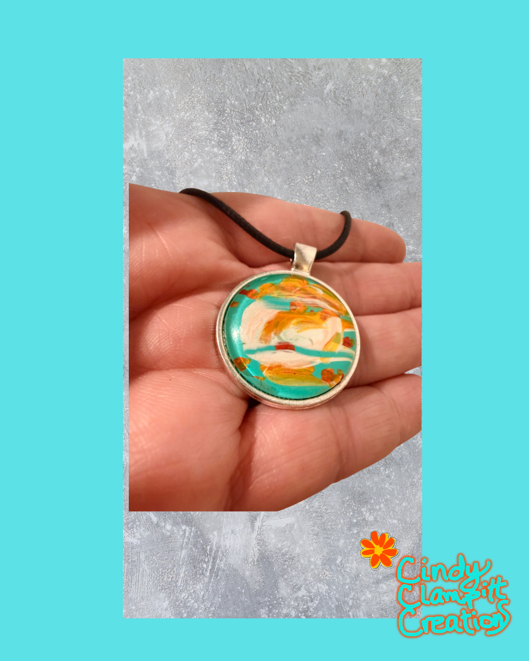 Spring Scene Necklace