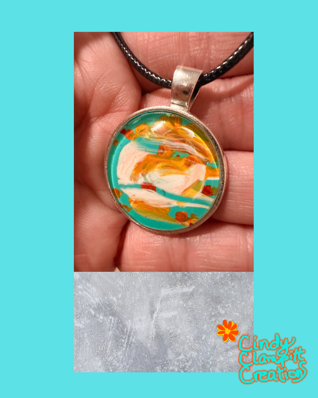 Spring Scene Necklace