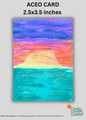 Mini Art - ACEO Card - Sunrise