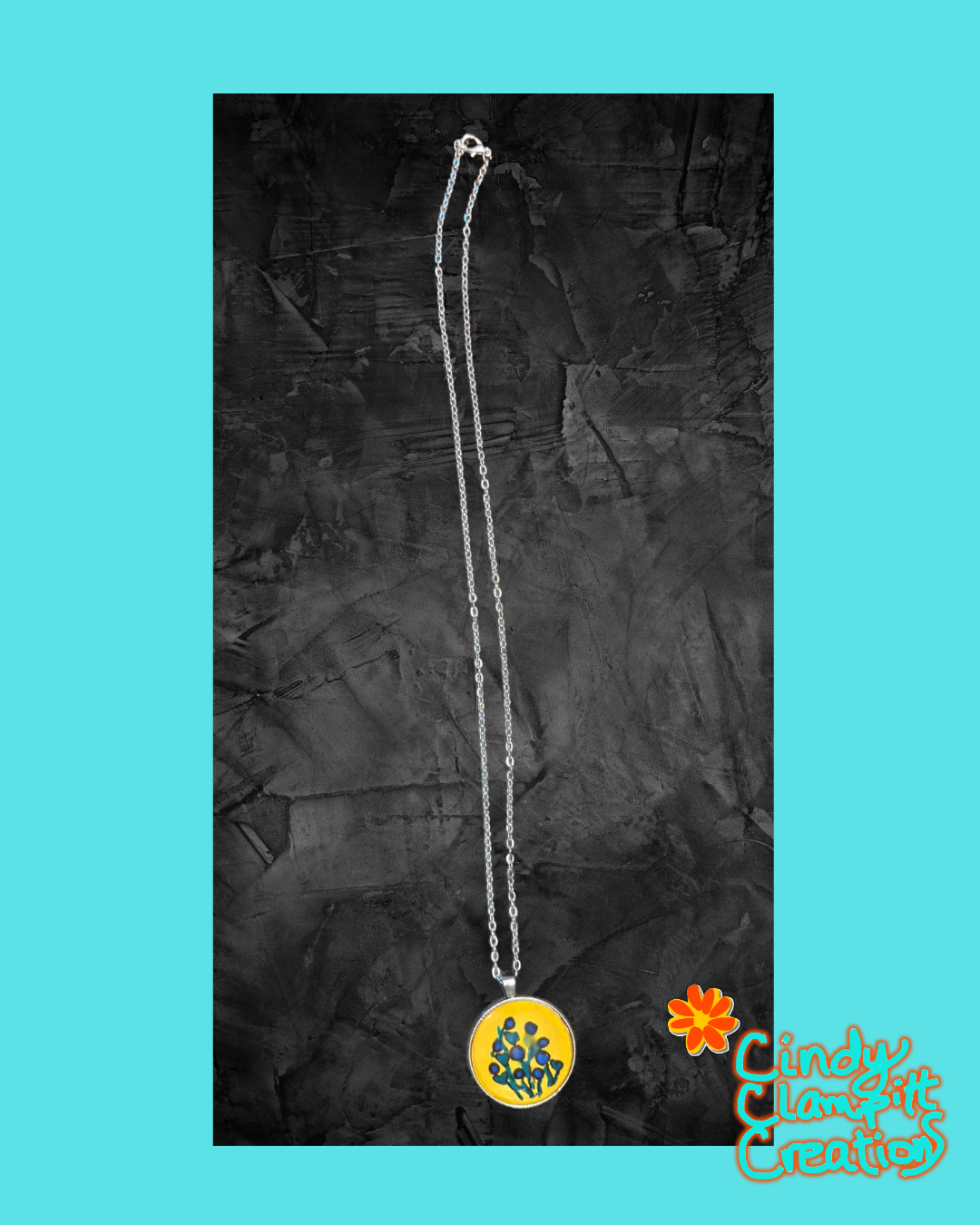 Blue Bloom Necklace
