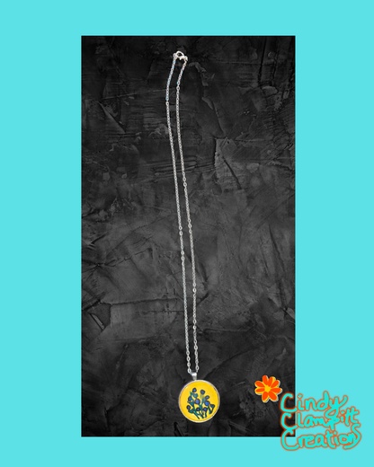 Blue Bloom Necklace