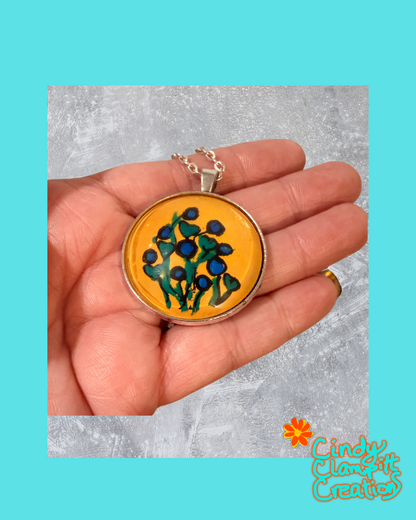 Blue Bloom Necklace