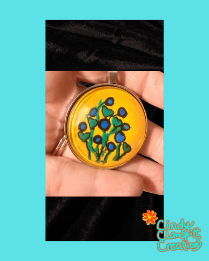 Blue Bloom Necklace