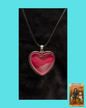 Pink Heart Necklace image 0